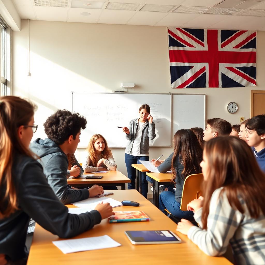 Campamento de verano en Inglaterra